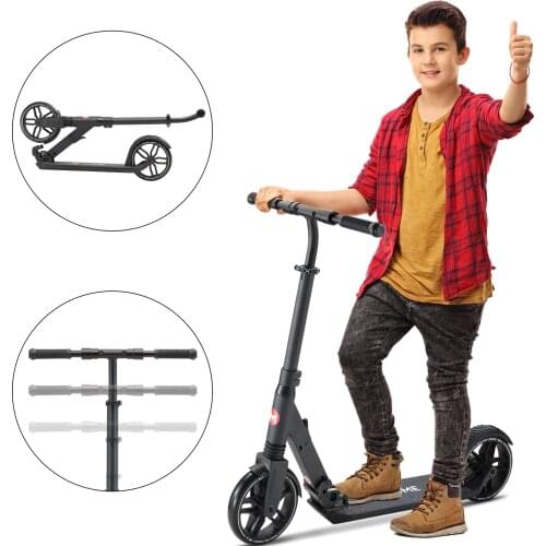 YUME YMA5 US/EU Stock New Arrival 2 wheels 8 inch tires kids cheap kick scooter foot scooter for adult