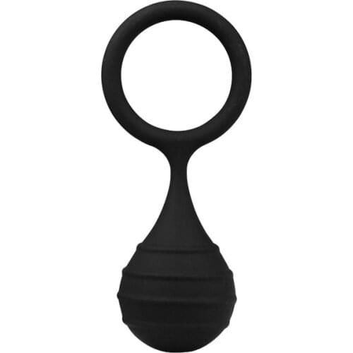 Silicone Penis Lasting Erection Device Stretching Exerciser Cock Rings Scrotum Cage Ring Sex Products for Men Delay Ejaculation