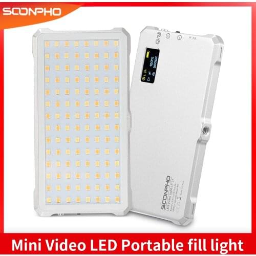 Soonpho 112 LED Light for Studio Video Photo LED Lights Photography Lighting Dslr Camera Light Selfie for Youtube Selfie