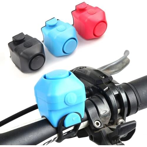 Universal Bicycle Electric Horn MTB Mountain Road Folding Bike Bell Mini Sound Alarm Cycling Safety Bike Accessories Waterproof