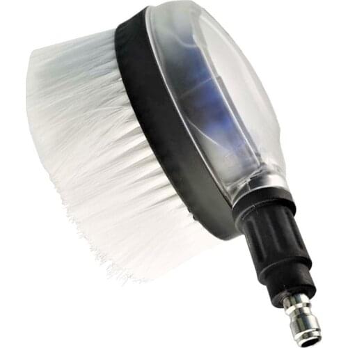 Rotating Cleanning Tool Window Brush Car Wash Pressure Washer Rotary Cleaning Brush with 1/4 Quick Connector Male