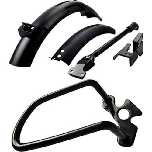 For Xiaomi Qicycle EF1 Electric Bike Rear Derailleur Protector Guard Bar Hanger Avoiding Damage & Mudguard and Kickstand Tyre Sp