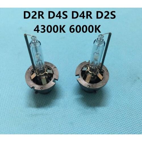 1PCS Headlight bulb 4300K 6000K D2R D4S D4R D2S xenon bulb low beam