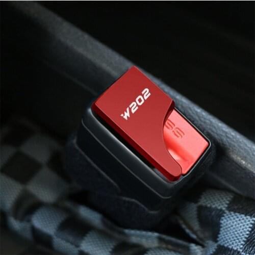 1PC Hidden Car Safety Seat Belt Buckle Clip Car Accessories For Mercedes Benz W202 A B R G Class GLK GLA W251 W463 W176