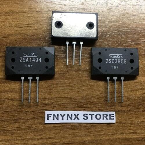 10PAIRS Original JAPAN Sanken Audio Power Amplifier Transistor 2SA1494 2SC3858 A1494 C3858