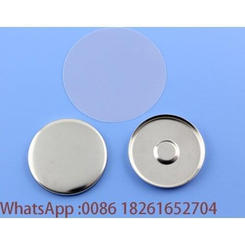 100pcs 37mm DIY blank refrigerator magnet button badges magnetic blanks raw material