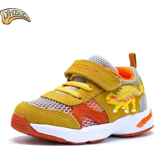 2017 baby Boys breathable sneakers Boys mesh shoes kids shoes sport tenis infantil boys 3D dinosaur functional shoes size22-26