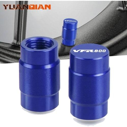 Motorcycle Accessories Couple Aluminum For Honda VF VFR800 800 R Vehicle Wheel Tire Valve Stem Caps Covers for Universal cycle