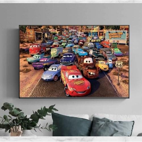 Disney Cars Cuadros Diamond Painting Cross Stitch Kits Diamond Mosaic Embroidery Full Drill DIY 5D Home Decor