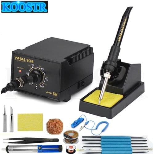 YIHUA 936 110V/220V Anti static electric welding machine Lead Free Temperature Controlled Soldering Station Rework Soldering Iro