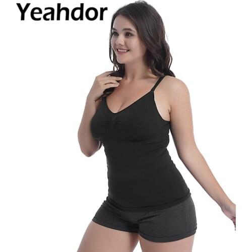 Pregnant Woman Maternity Underwear Bra Tank Tops V Neck Removable Pads Button at Straps Breast-feeding Nursing Lingerie Vest Top