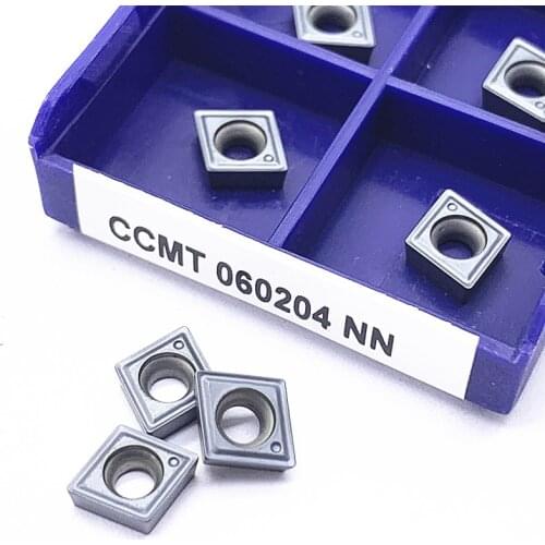 CCMT060204 NN LT10 CNC Lathe Carbide Inserts Turning Tools Cutting Machining Blade Cut Steel Andcast Iron