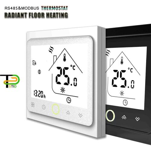 Centralized Remote Management Dual sensor Thermostat RS485&Modbus for Water Heater Thermostatic Radiator Valve
