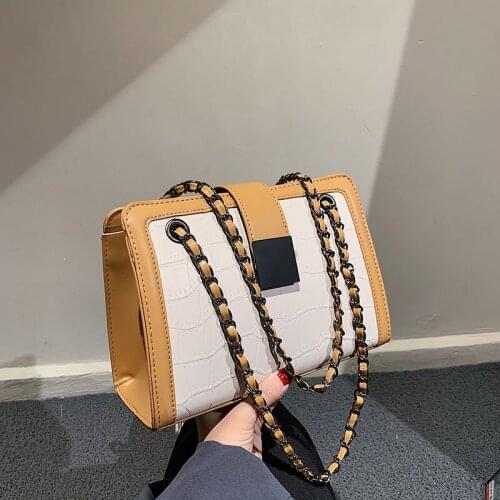 Designer Chain Pu Leather Women Handbags Shoulder Bags High Quality Small Crossbody Bags for Women Fashion Tote Messenger Bag
