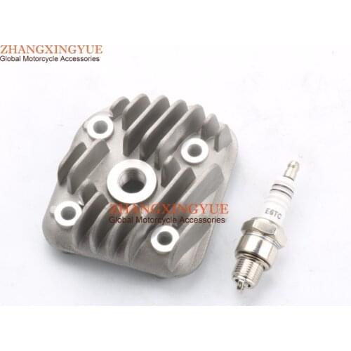 40mm 47mm 1PE40QMB CYLINDER HEAD+ E6TC spark plugs for PGO Big Max 50 AC G Max 50AC Hot 50AC PMX 50 AC Tornado 50 AC 2T