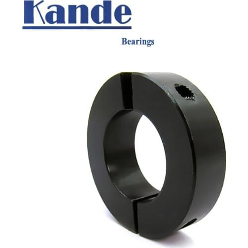 KANDE 1PC Fixed Ring Split Optical Axis Ring Locator SSC SCSP 45 Steel Fixed Ring Optical Axis Fixed Steel Ring