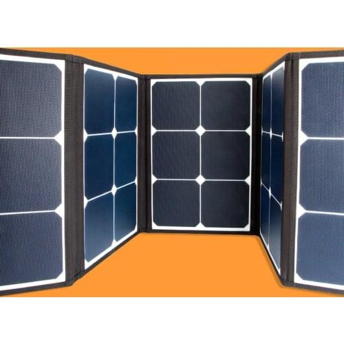 Portable Foldable Solar Charger 100W Solar folded photovoltaic panel sunpower