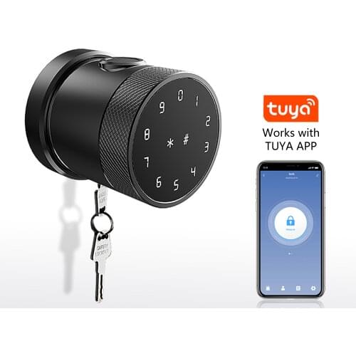 Upgrade Bluetooth Electronic Fingerprint Lock Outdoor Gate Lock Bluetooth Lock APP/Biometric /Code Smart Door Lock Keyless
