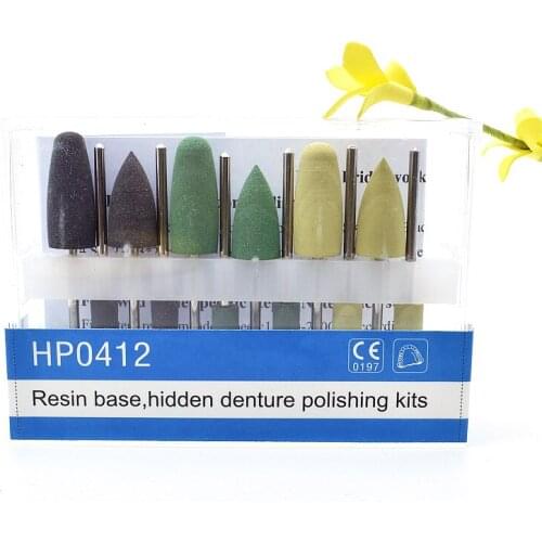 Dental Prophy Stone HP0412 Composite Polishing kits Dental Material Brush New Nylon Polishing Brush dental Instrument tool