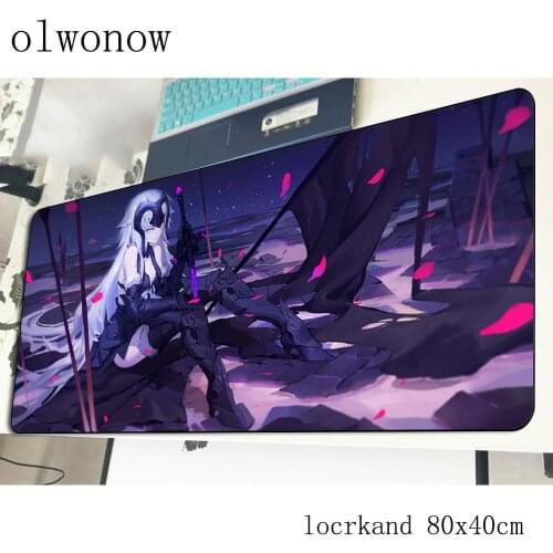 Fate mousepad 800x400x3mm cute gaming mouse pad gamer mat Mass pattern game computer desk padmouse keyboard large play mats