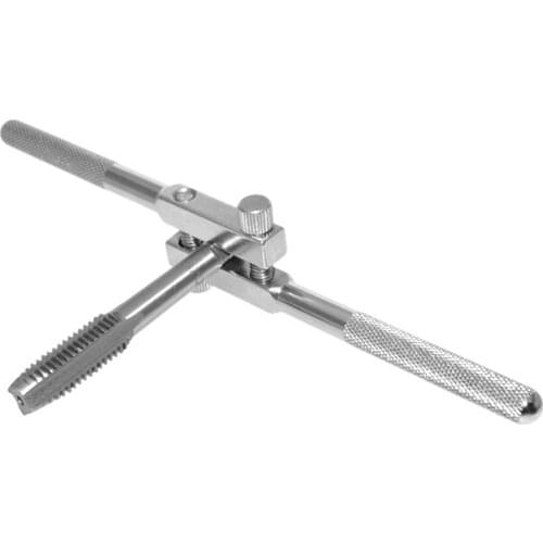 Taps Holder Tapping Reamer Tools M4-M12 Adjustable Tap Wrench for Thread Tap Handle Tapping Reamer Repair Tools