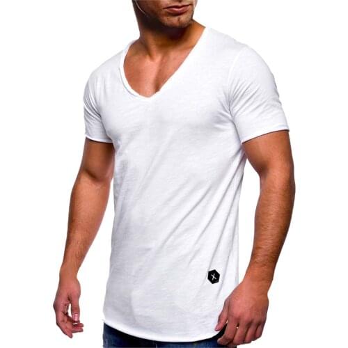 XIYOUNGYOUNG Men's Plain T-shirts