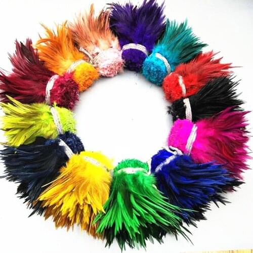 100pcs/lot pheasant feathers for crafts 10-15 cm DIY chicken feathers for jewelry making accessories wedding decoration material