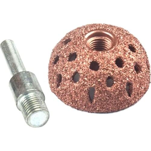 38mm Motorcycle Bike Tire Tube Cleaner Tools Hemispherical Grinding Head