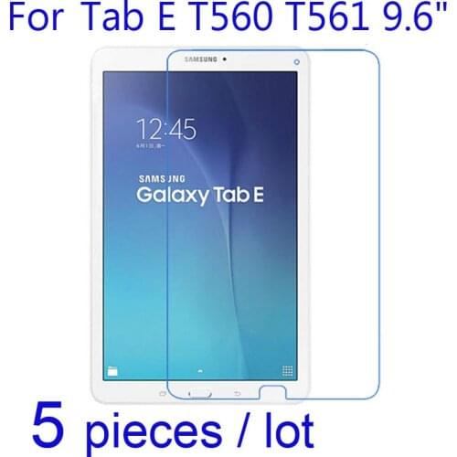 5pcs/lot Clear/Matte/Nano anti-Explosion Guard Film for Samsung Galaxy Tab E T560/1 9.6"/Tab A 10.1 2016 T580/5 Screen Protector