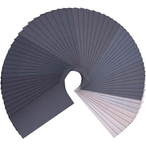 63 Pieces Wet and Dry Sandpaper 1000 -10000 High Grit Sanding Sheets Assortment 9 x 3.6 Inches Abrasive Paper