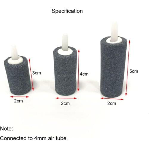 1pcs Air Bubble Stone Aquarium Fish Tank Aerator Pump Hydroponics Oxygen Diffuser Oxygen Mineral Bubbles Accessories