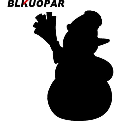 BLKUOPAR for Snowman Car Stickers Fashionable Simple Decal Car Accessories Sunscreen Scratch-Proof Laptop Windows Decor