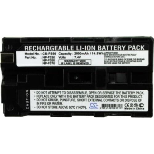 Cameron Sino 2000mAh battery for ATOMOS Ninja 10-bit DTE field recorder for BLAUPUNKT ERC884 for SONY CCD-RV100 CCD-RV200