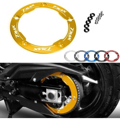 For Yamaha TMAX T Max 530 2012 2013 2014 2015 2016 CNC Aluminum Transmission Belt Pulley Cover Motorcycle Protector Guard Case