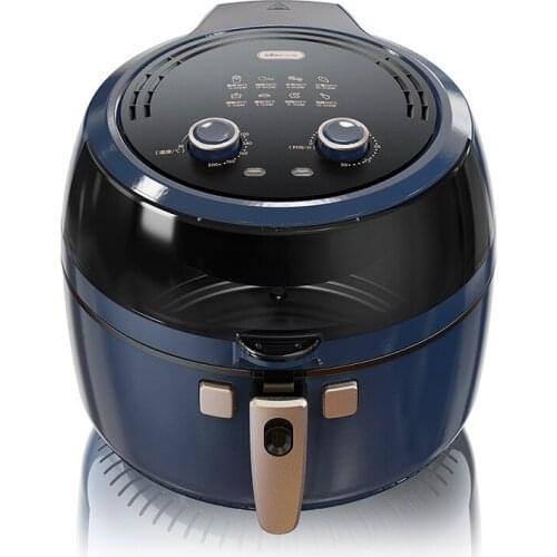 6.5L Smart Air Fryer Oven Electric Fryer Oil-free Household Rotisserie Dehydrator French Fries Cooking Machine Bear/QZG-B14C1