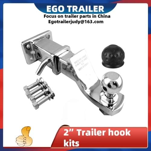 Trailer hook ball mount pintle hook trailer parts 2inch