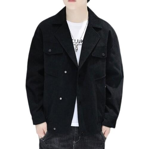 LENGONI Mens Corduroy Jackets