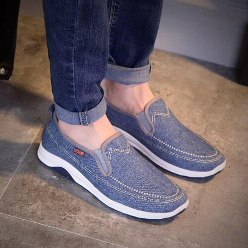 Loafers Men Casual Shoes For Men Light 2021 Trendyol Canvas Mens Shoes Fashion Solid Color Male Sneakers Chaussure Homme Zapatos