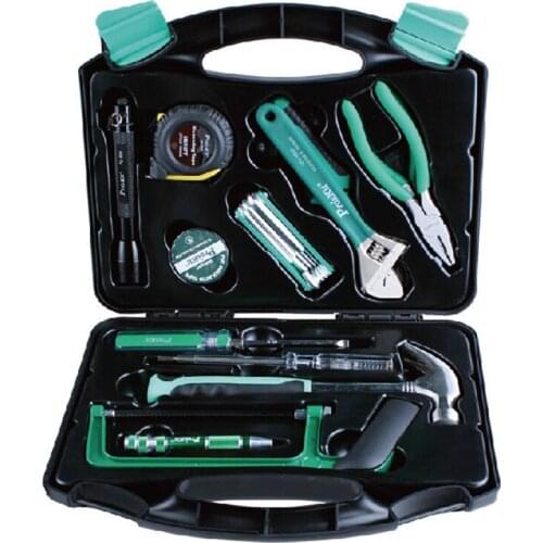 PK-2028 28PCS Hand tools set household tools kit pliers tape hanmmer screwdriver Multifunction tool box set