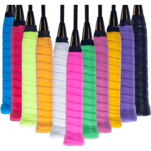 Anti-skid Soft Sweat Absorbed Viscous Overgrip Tennis Racket Handle Grip Band Badminton Anti-skid Headbands Hair Sweat Band