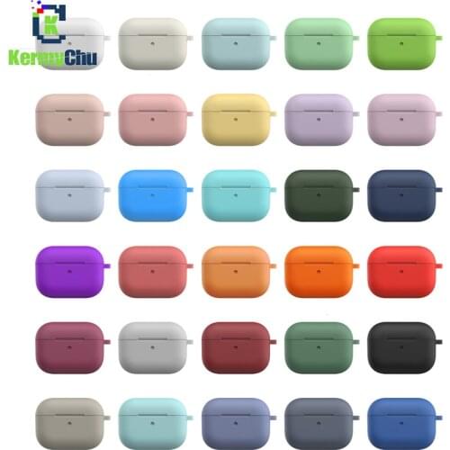 Silicone Case For Airpods Pro Case For Air Pods Cases For Apple Airpods Pro Earphone Cover For Airpod Pro Shockproof Coque