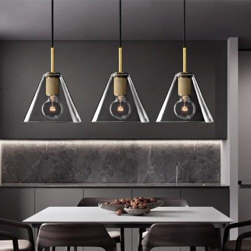 Modern Pendant Lights for Living Room Glass Hanging Lamp Pendant Lamp Bedroom Bar Dining Room Hotel Pendant Lighting Fixture
