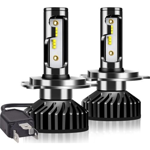 H7 LED Canbus H4 LED Car Light Diode Lamp Auto Running Lights Side Lights H1 H11 Led Bulb 100W 12000LM ZES 1860 Chips Headlight