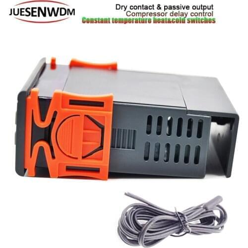 Hysteresis temperature 0.6°C Dry contact output temperature controller for Medical thermostatic equipment