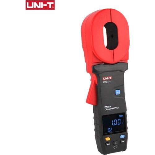 UNI-T Clamp-on Ground Resistance Tester Clamp Ammeter USB Data Transfer UT272+ UT273+ UT275+ Loop Resistance Tester Data Storage