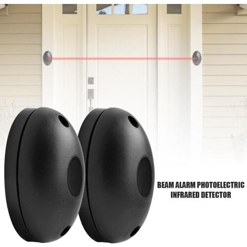 Waterproof 20m Active Photoelectric Single Beam Infrared Sensor Barrier Detector Professional Anti-jamming Optical Shell