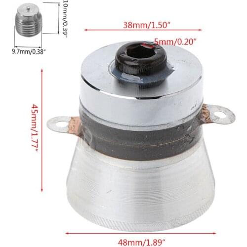 60W 40KHz Ultrasonic Piezoelectric Cleaning Transducer Cleaner High Performance