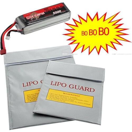 Explosionproof Lipo Battery Safe Bag Lipo Battery Guard Safe Bag Pouch Sack for Charge & Storage