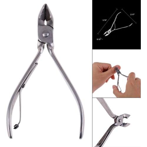 1PCS Nail Art Dead Skin Remover Clipper Scissor Cuticle Nipper Cutter Clipper Manicure Pedicure Stainless Steel Tools