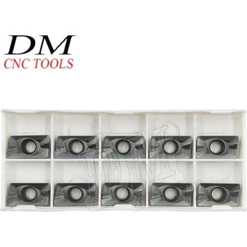 10pcs APMT1604PDER/APMT1605PDER-FM Indexable Carbide Milling Inserts Shoulder Milling Cutter CNC Milling Attachment Lathe Knife